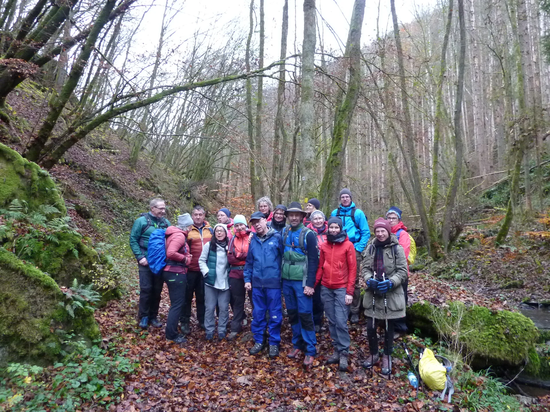 Gruppenbild zur Mittagspause | © DAV Koblenz