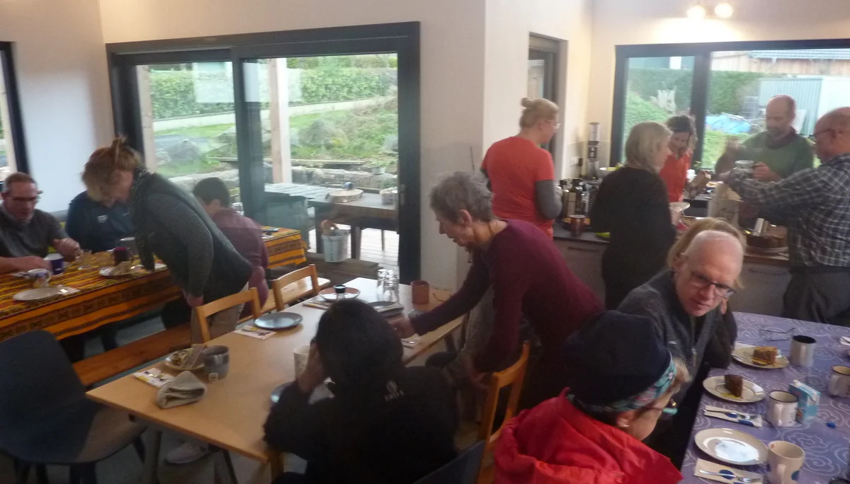 Kuchenausgabe | © DAV Koblenz