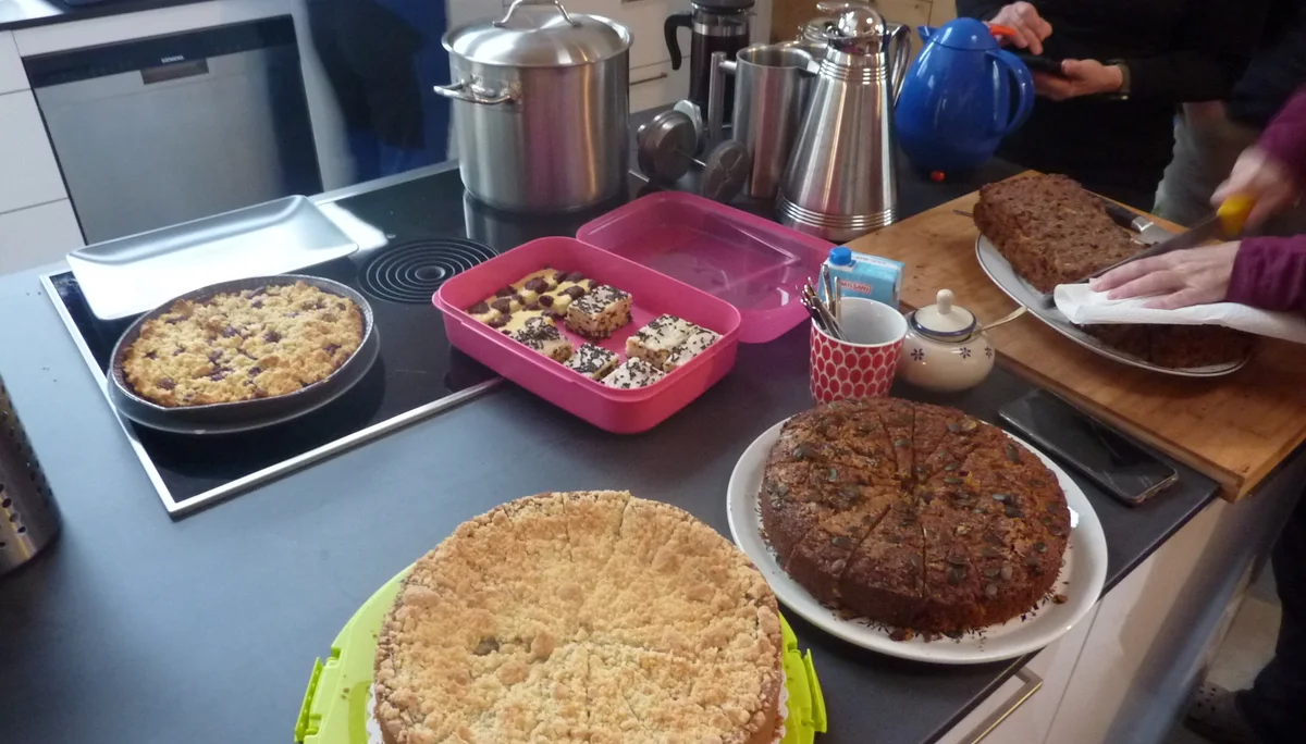 Kuchenauswahl | © DAV Koblenz