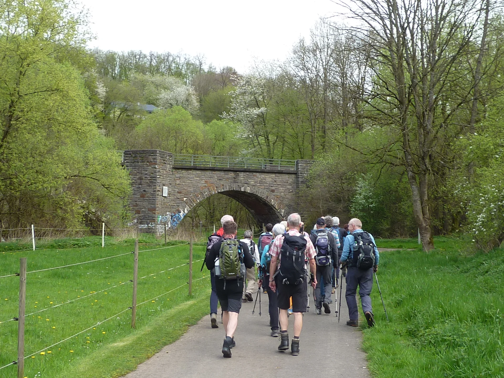 Brücke alte Bahntrasse | © DAV Koblenz