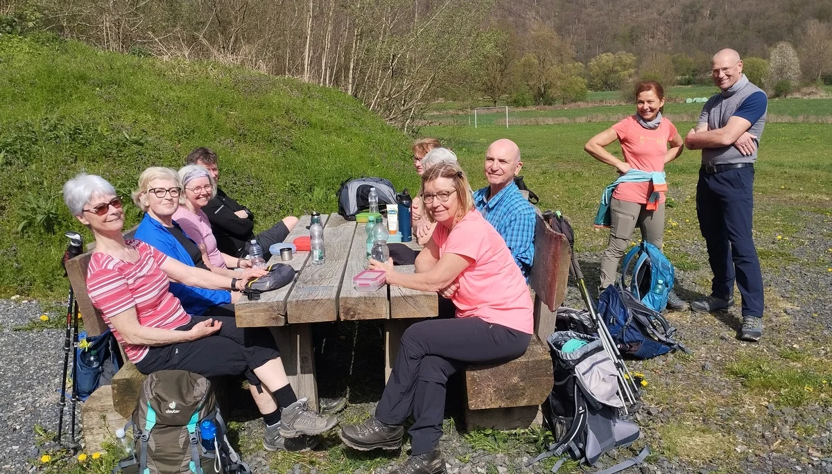 Gesellige Mittagsrast | © DAV Koblenz