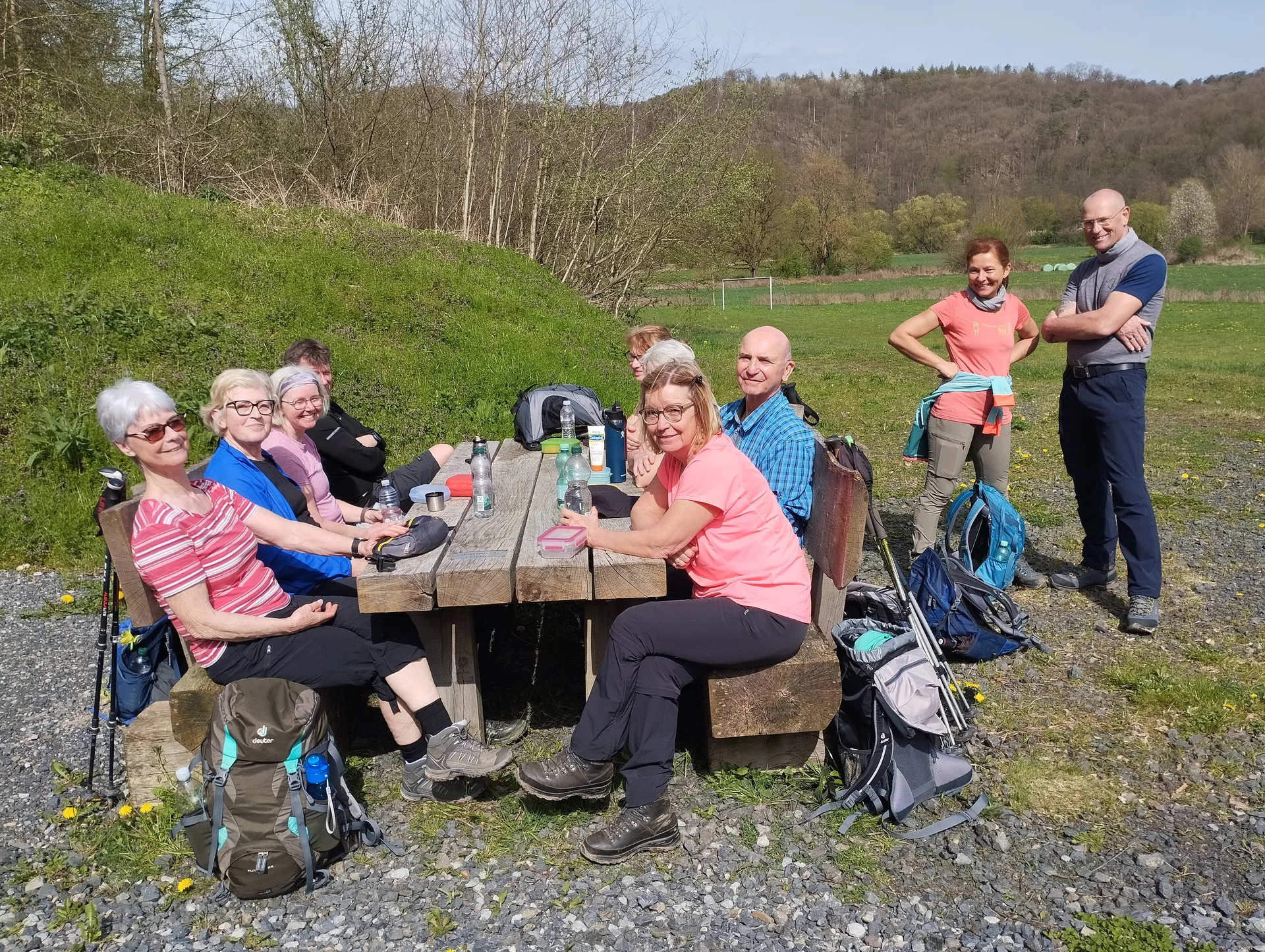 Gesellige Mittagsrast | © DAV Koblenz