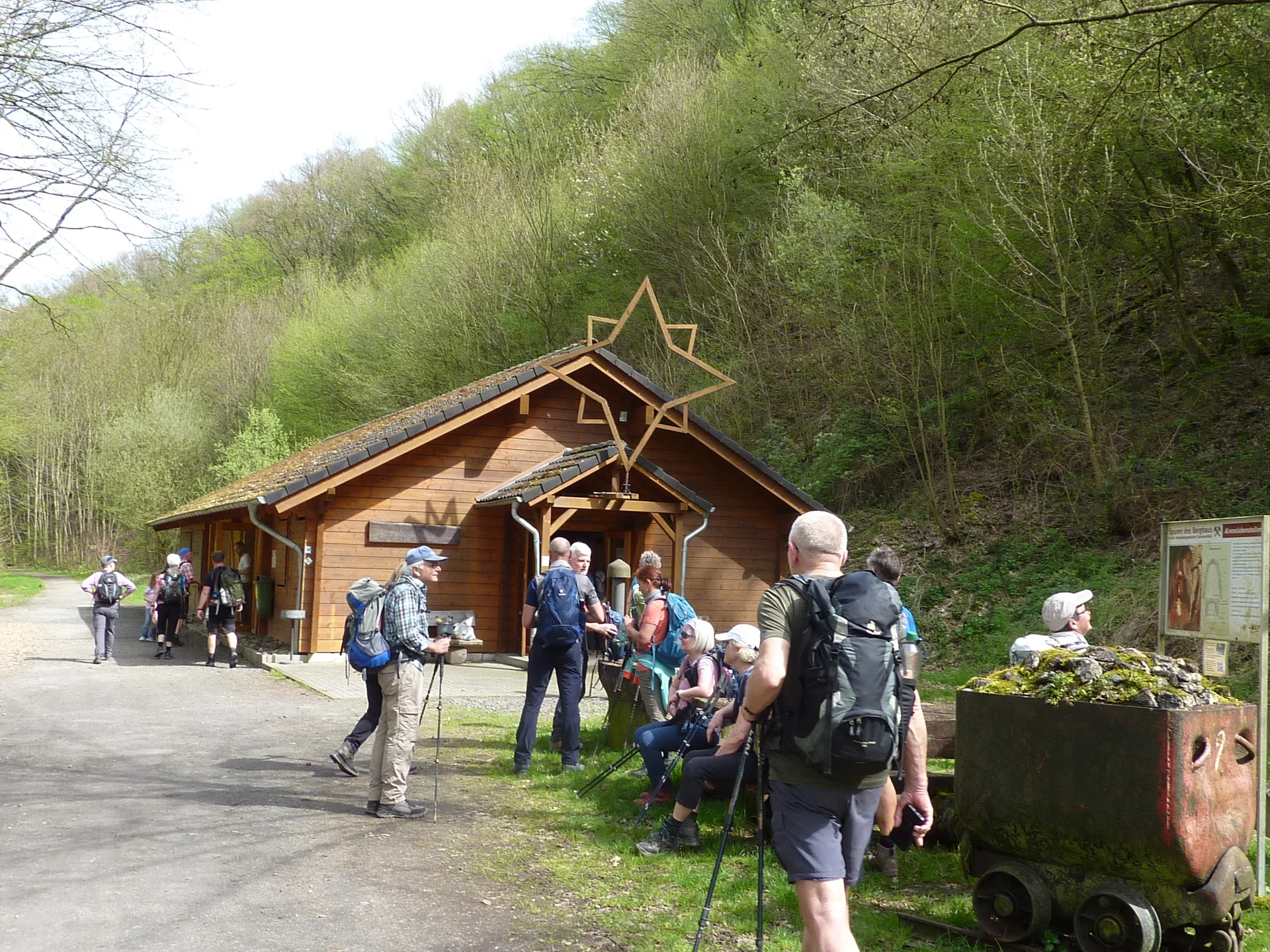 Hütte zur Pause | © DAV Koblenz