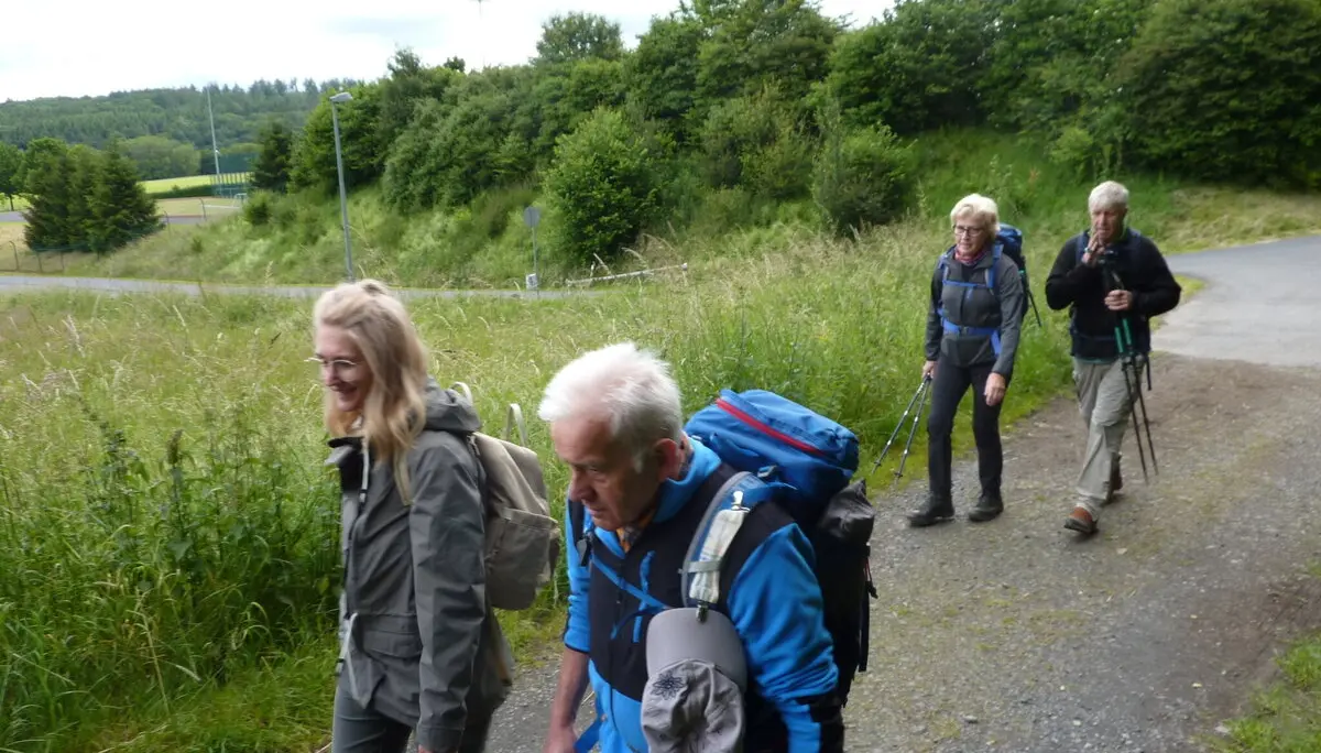 Kurz nach dem Start | © DAV Koblenz