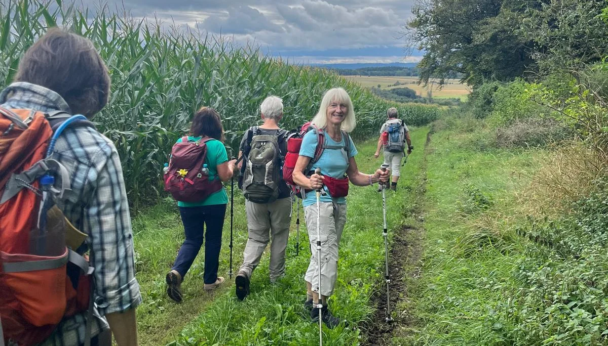 Rückweg über Feld und Flur | © DAV Koblenz