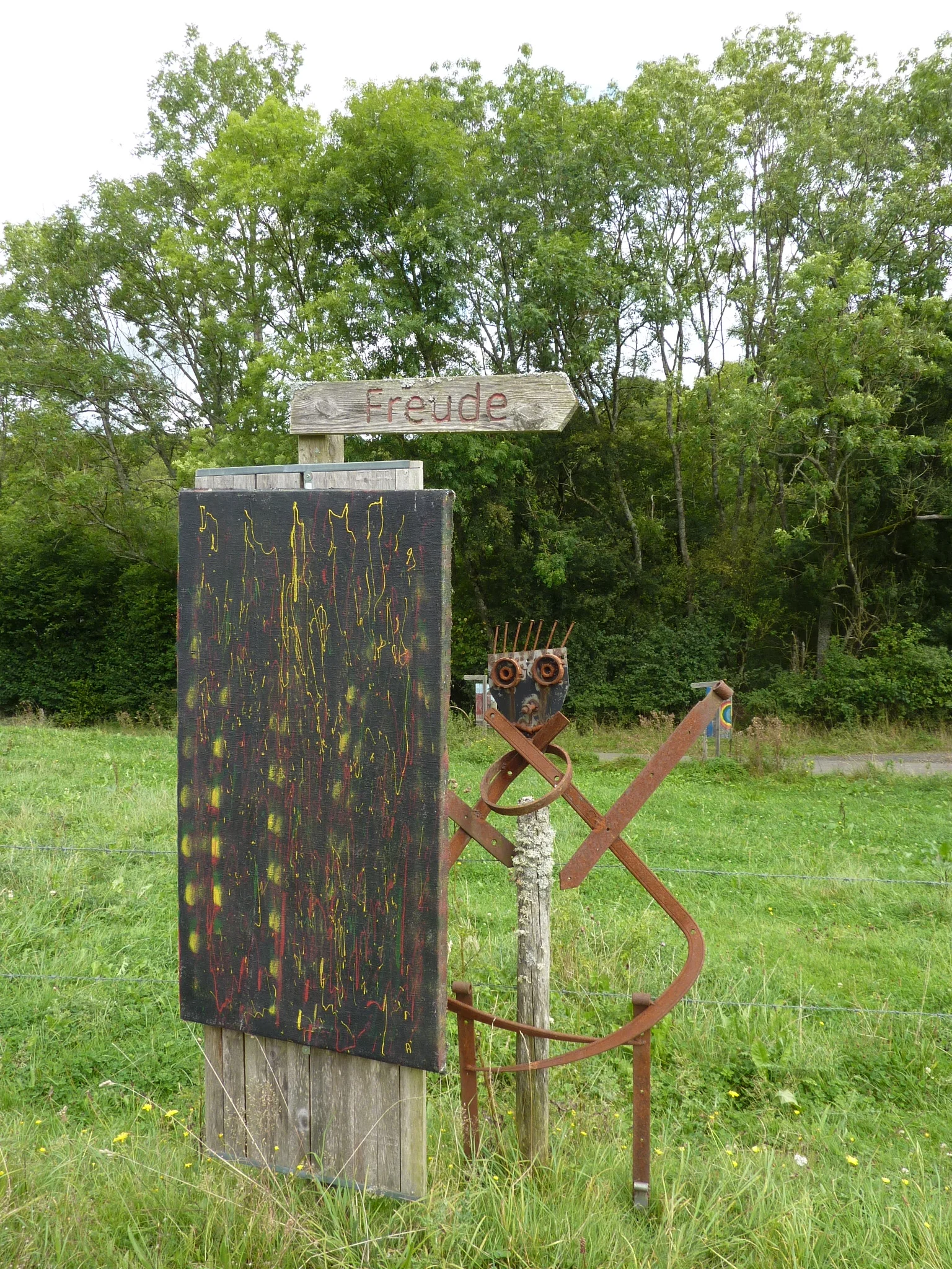 Ist das Kunst, oder kann das weg? | © DAV Koblenz