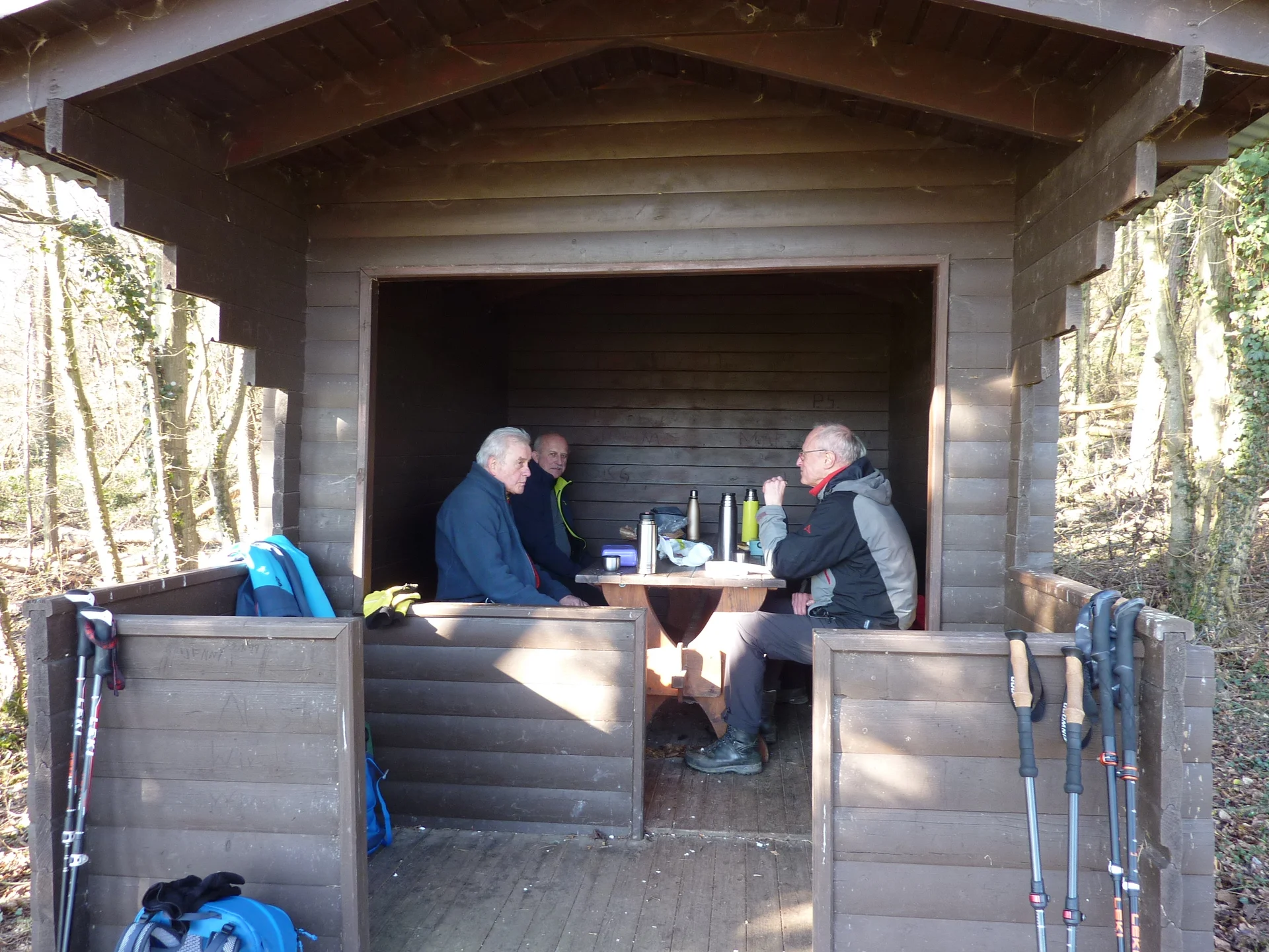 Platz ist in der kleinsten Hütte | © DAV Koblenz