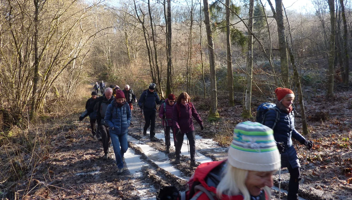 Stellenweise ganz schön eisig | © DAV Koblenz