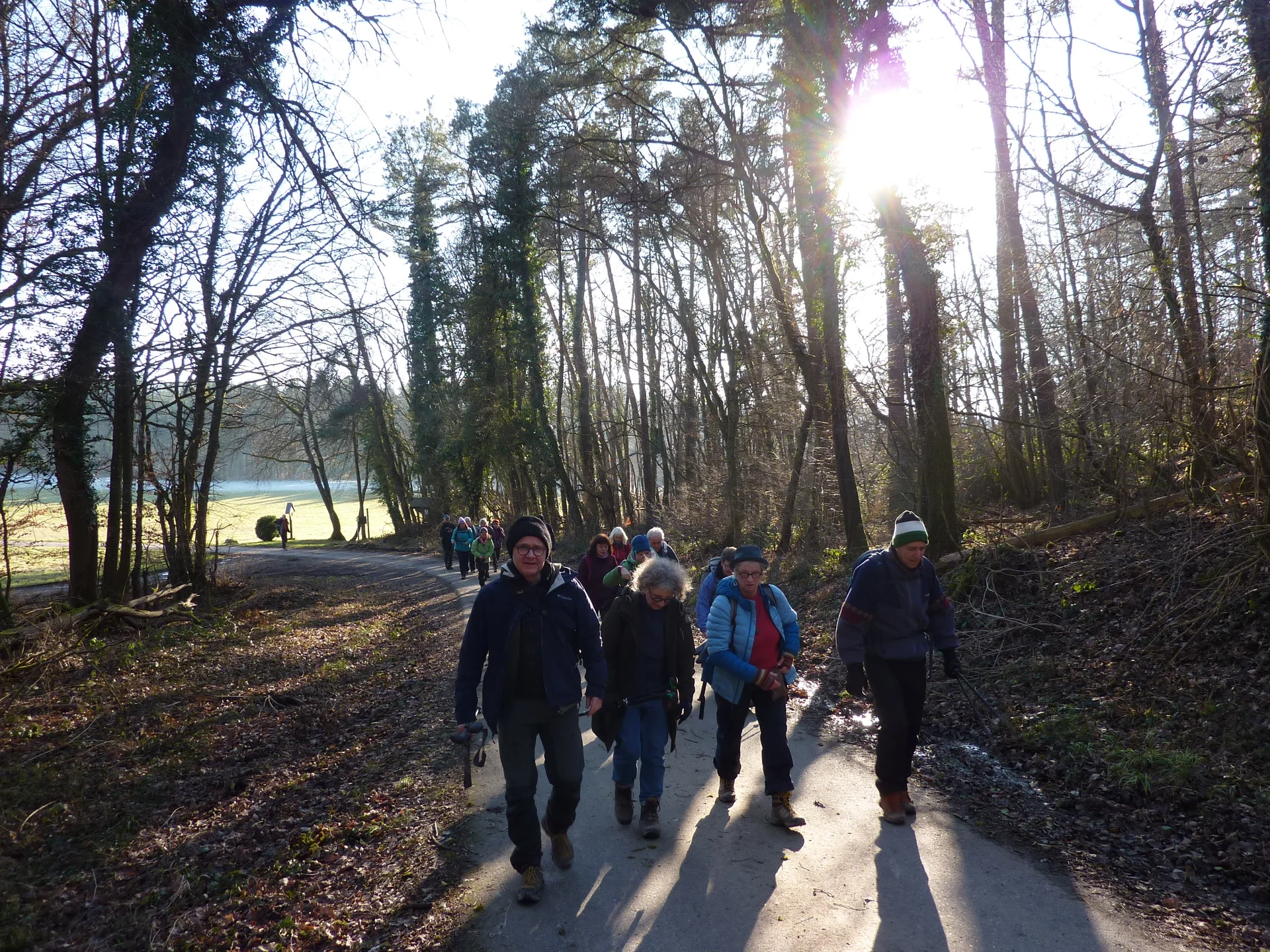Rückweg auf der Römerstraße | © DAV Koblenz