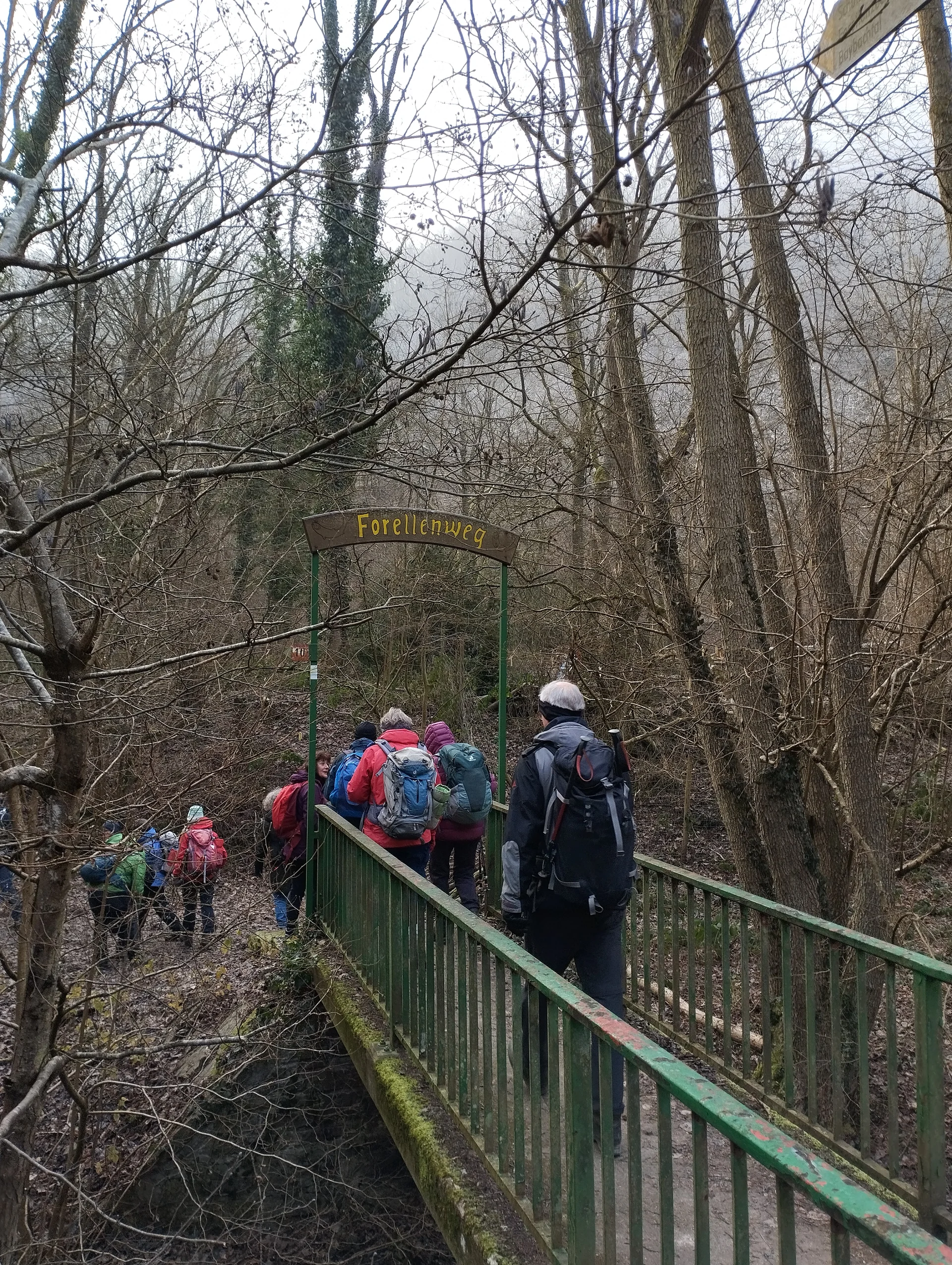 Kleiner Steg über den Baybach | © DAV Koblenz