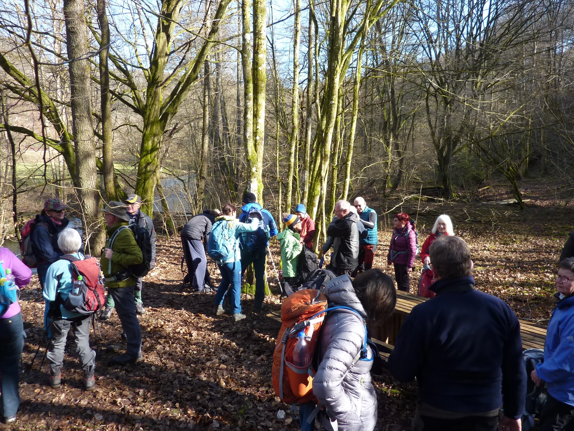 Kurze Pause... | © DAV Koblenz