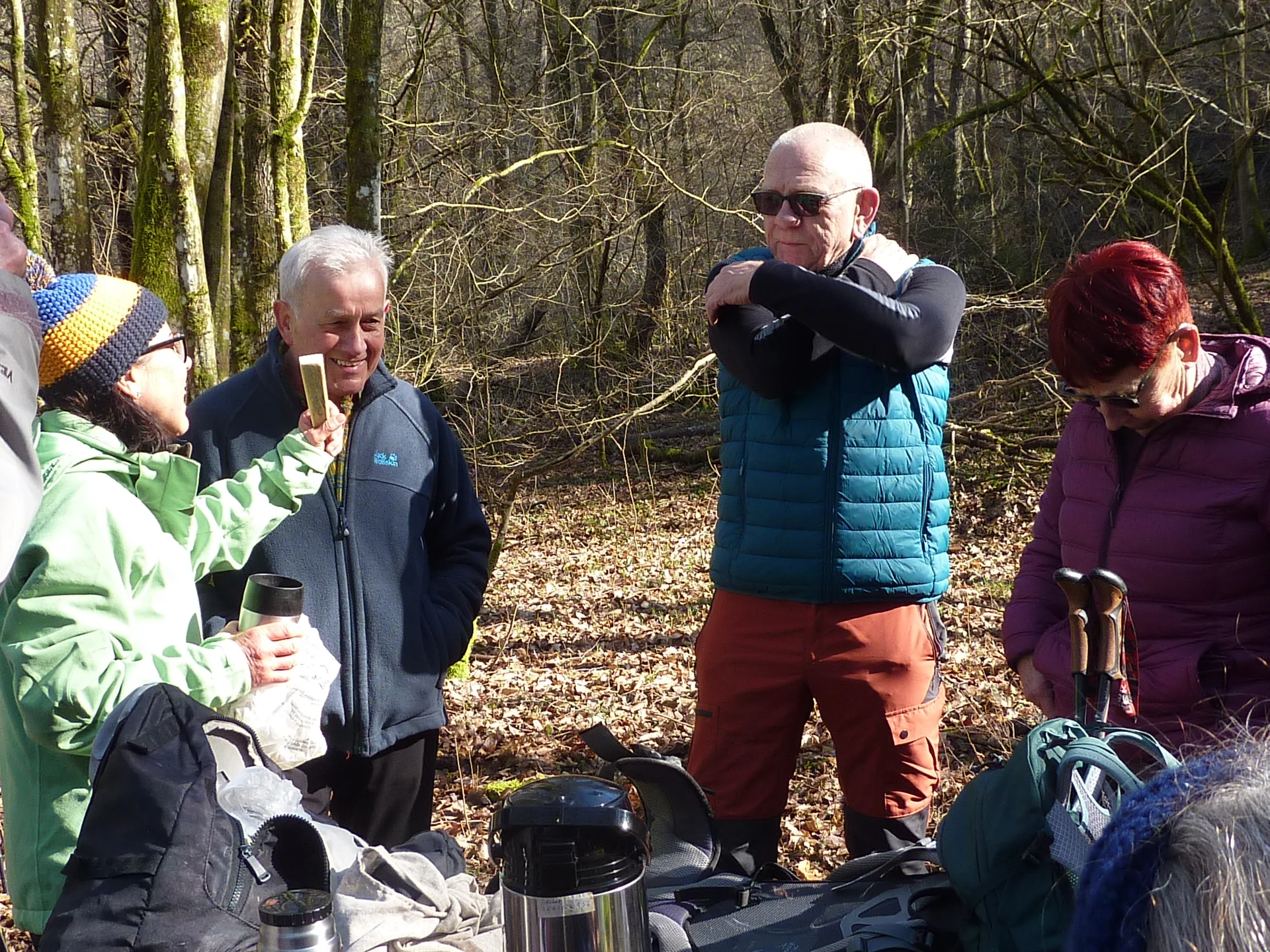 ...mit Gesprächen... | © DAV Koblenz