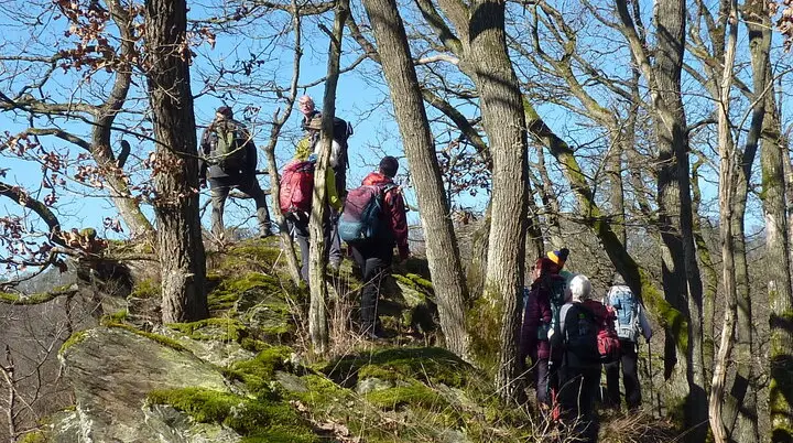 Aussicht Caaner Schweiz vom Felsensporn | © DAV Koblenz