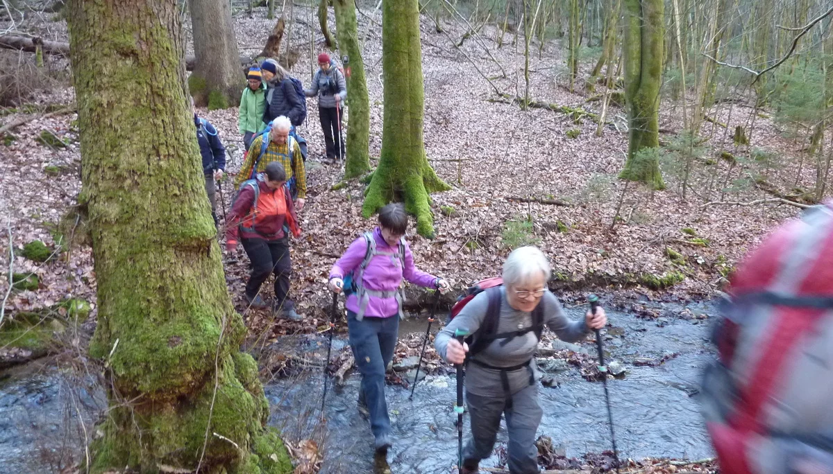 Überquerung Sessenbach | © DAV Koblenz