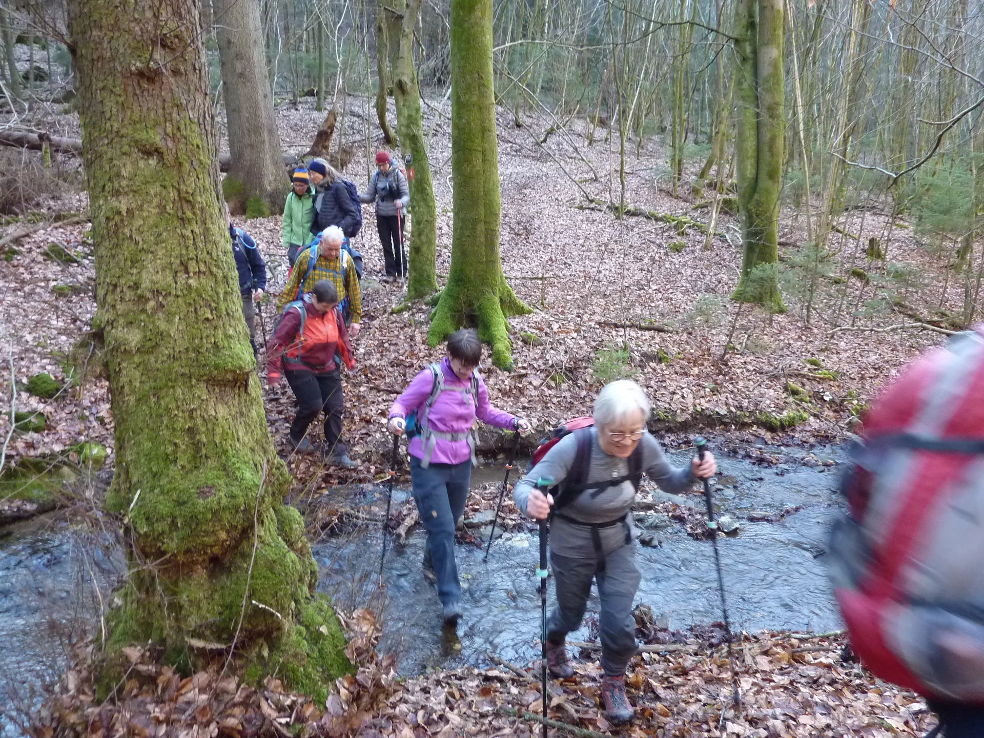 Überquerung Sessenbach | © DAV Koblenz
