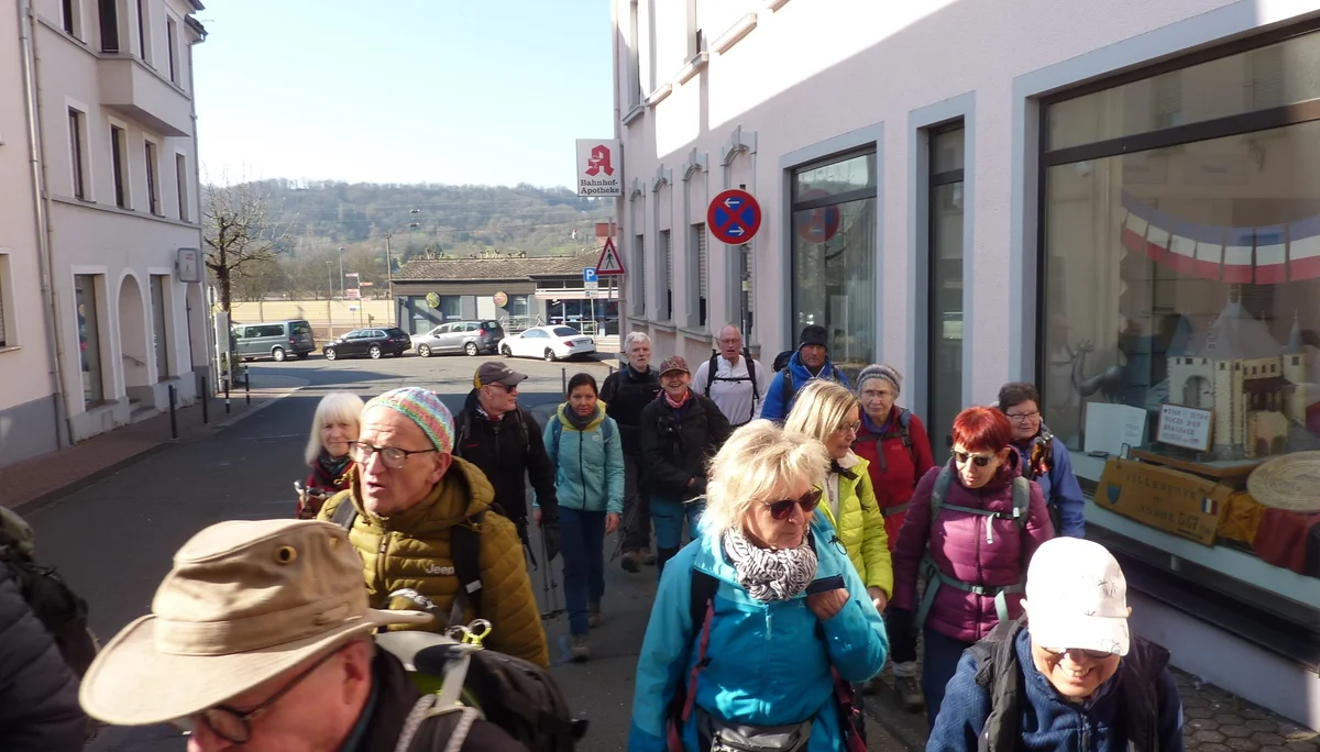 Wanderstart in Braubach | © DAV Koblenz