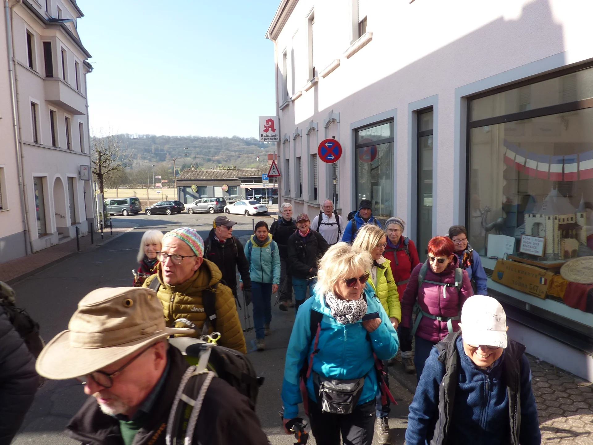 Wanderstart in Braubach | © DAV Koblenz