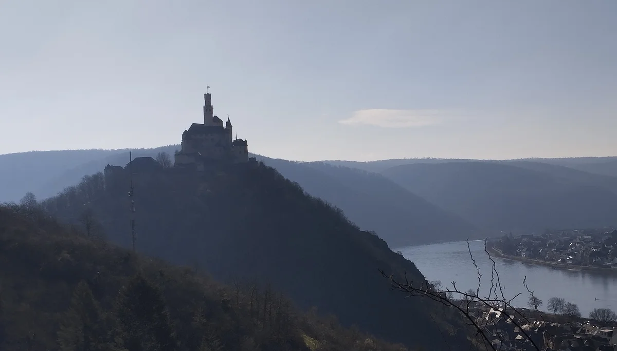 Blick auf Marksburg | © DAV Koblenz