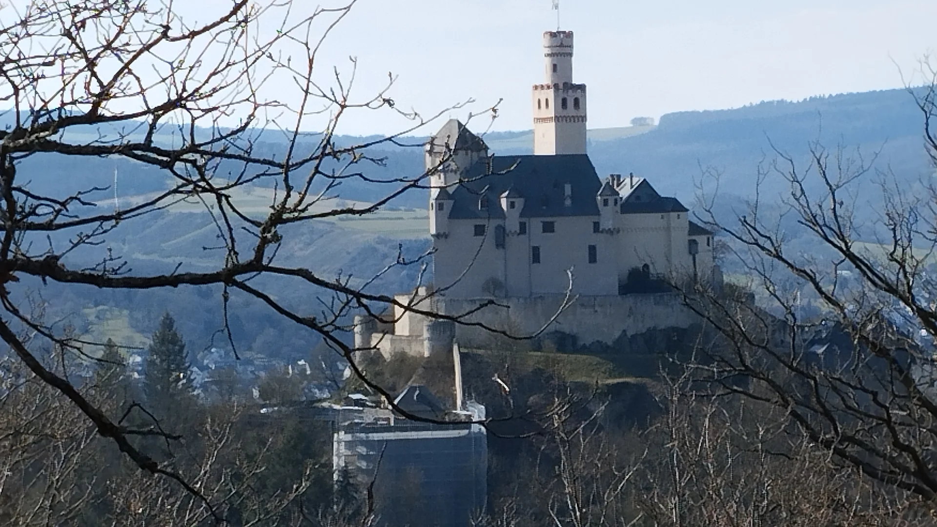 Blick auf Marksburg | © DAV Koblenz