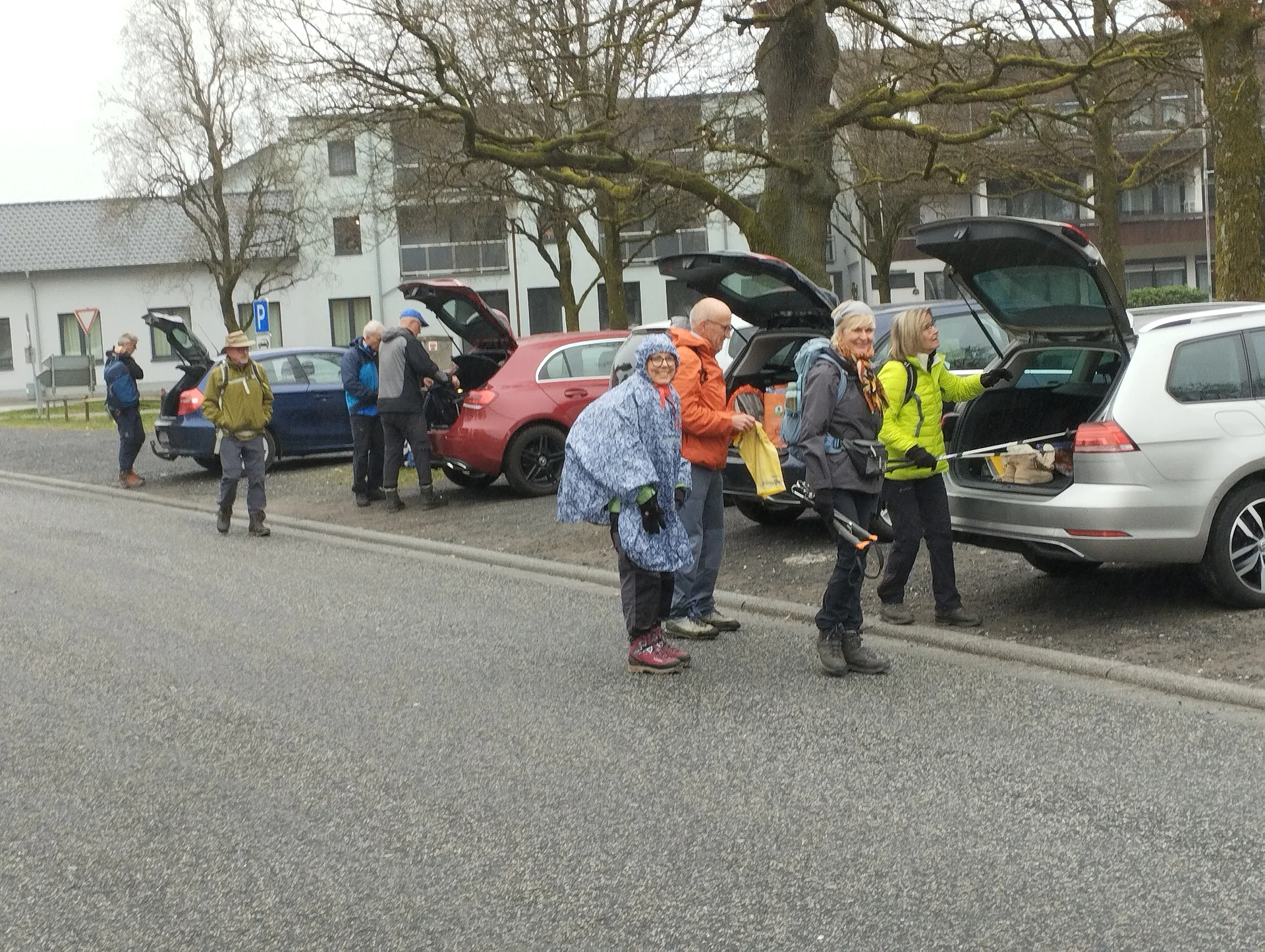 Treffen am Wanderstart | © DAV Koblenz
