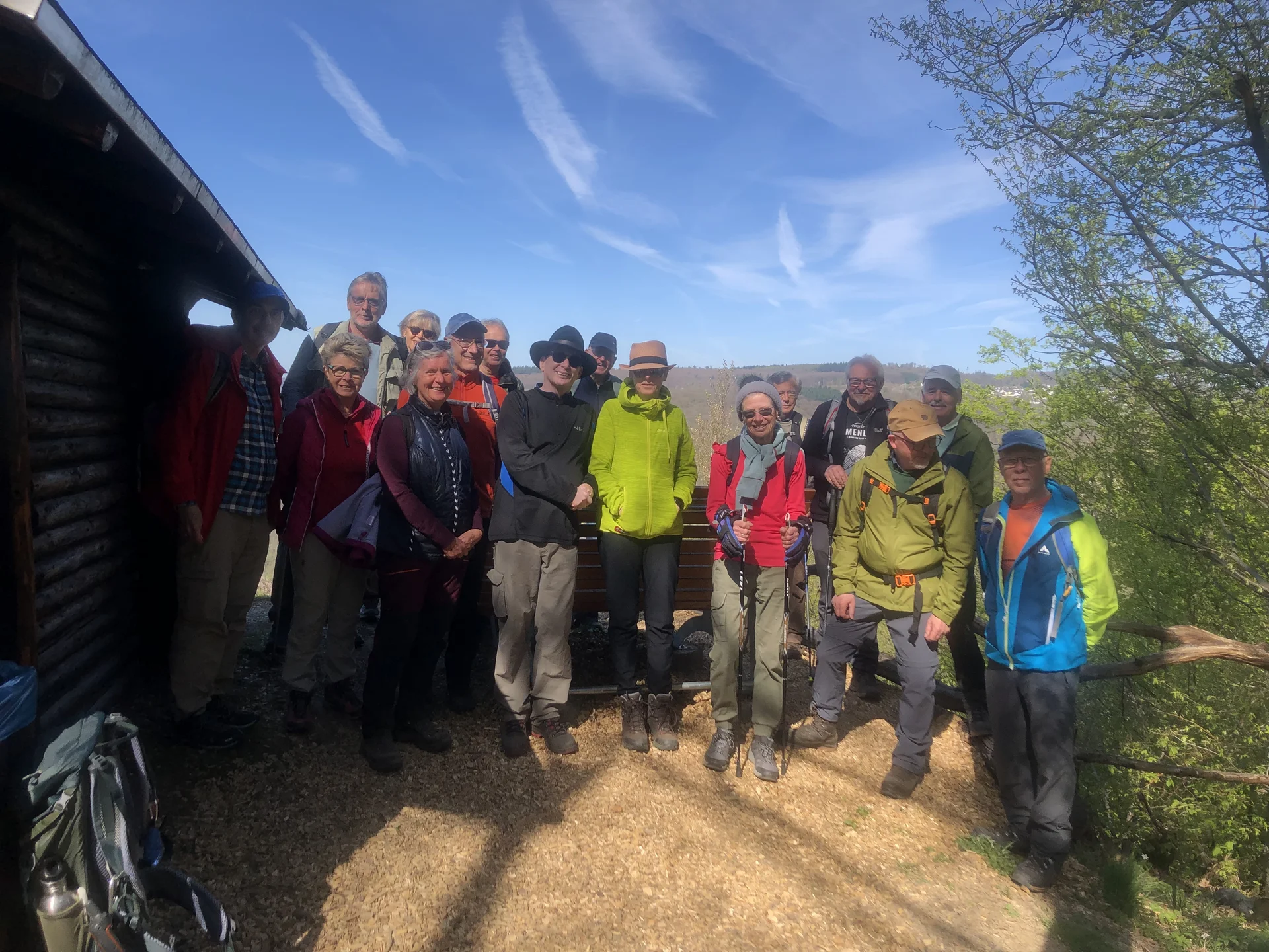 Gruppenfoto bei starker Beteiligung | © DAV Koblenz