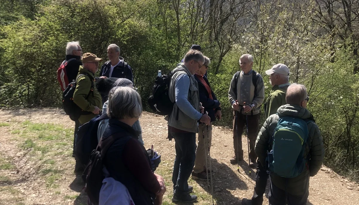 Pause mit Erläuterung | © DAV Koblenz
