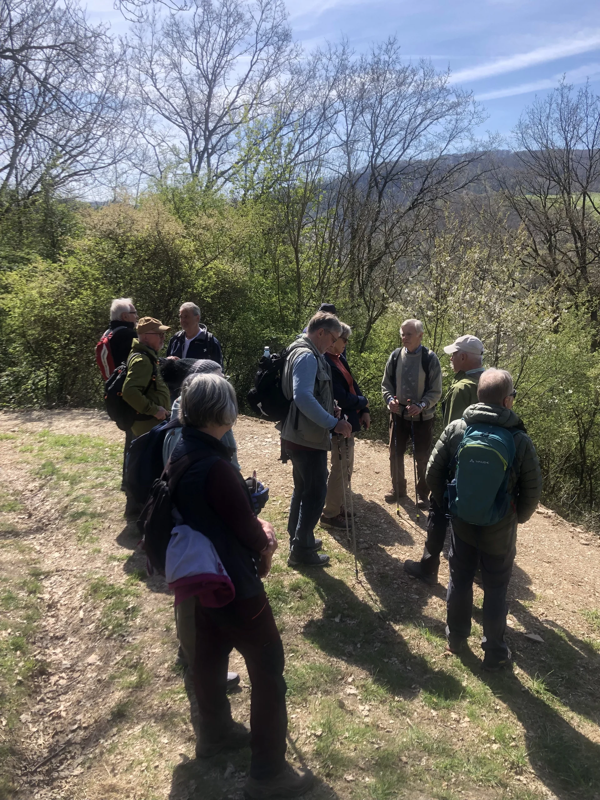 Pause mit Erläuterung | © DAV Koblenz