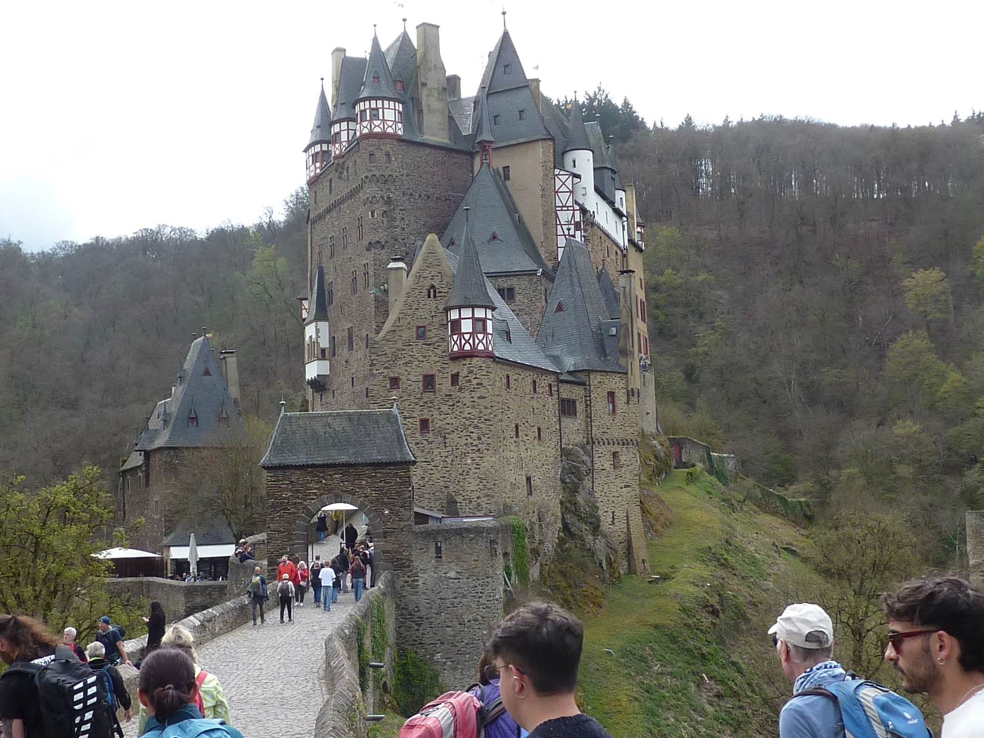 Am Burg-Zugang | © DAV Koblenz