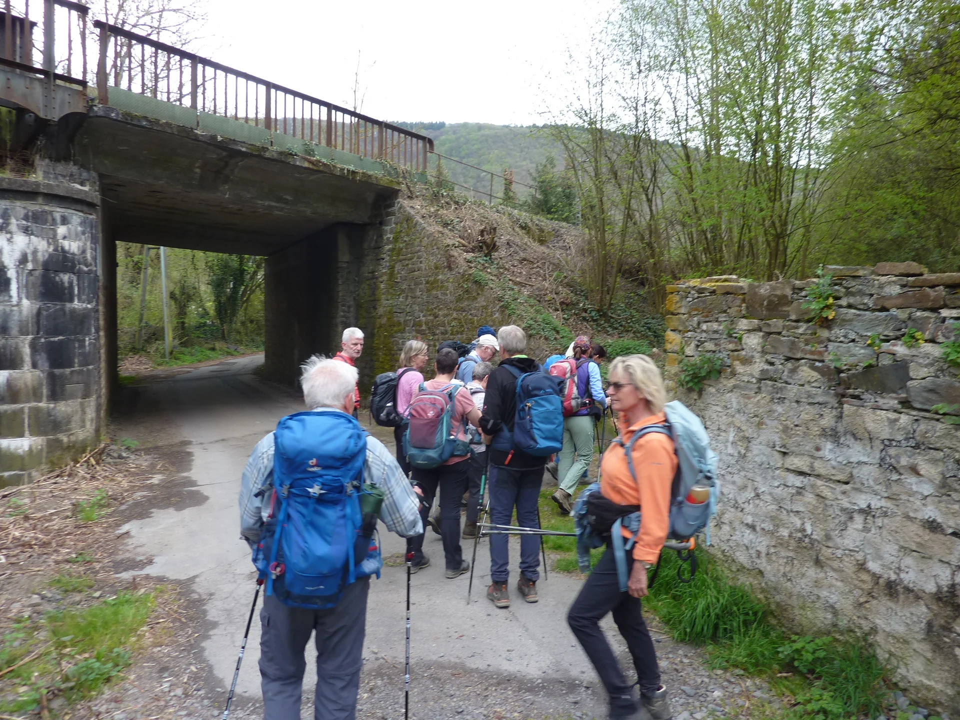 Abzweig Alte Wollfabrik in Moselkern | © DAV Koblenz