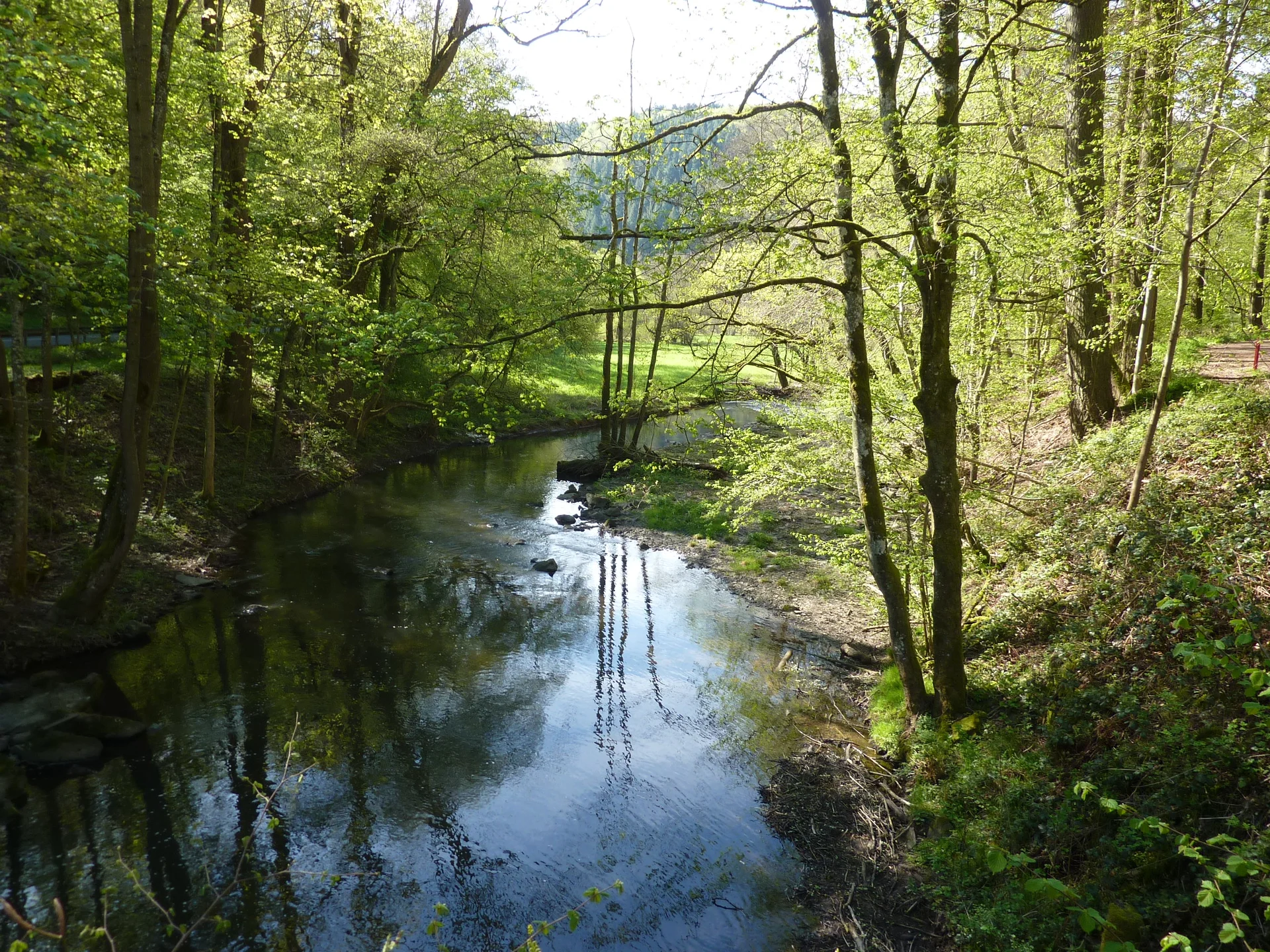 Da fließt sie hin, die Nette. | © DAV Koblenz