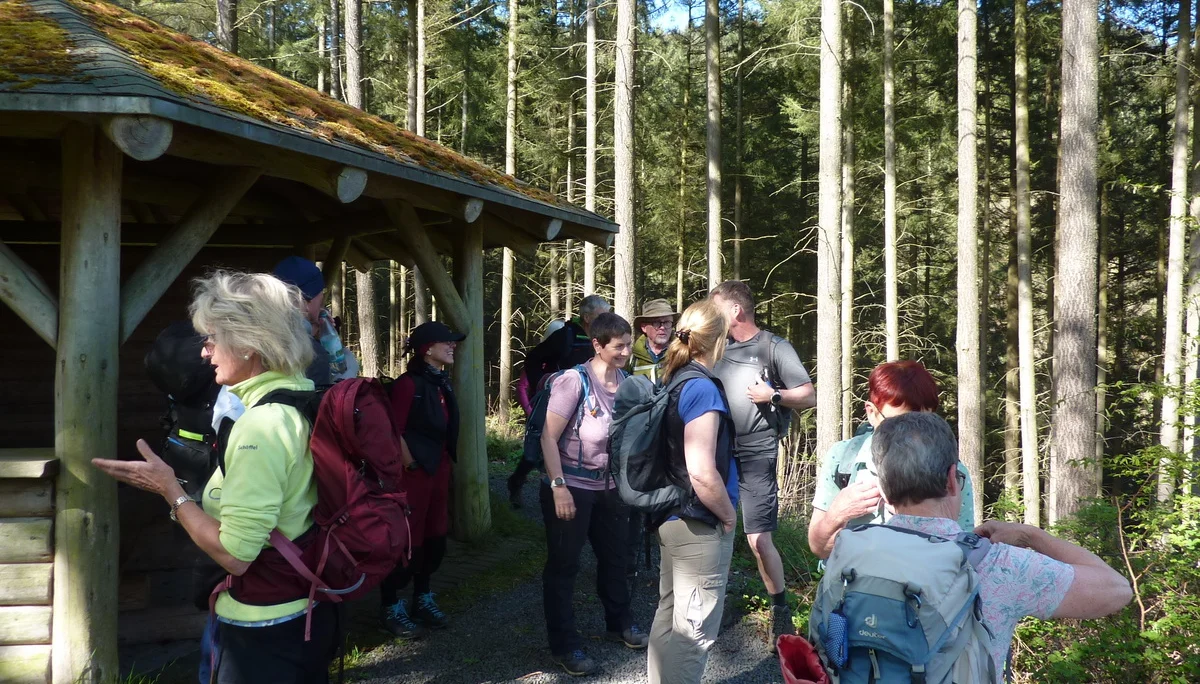 Verschnaufpause an der Hütte | © DAV Koblenz