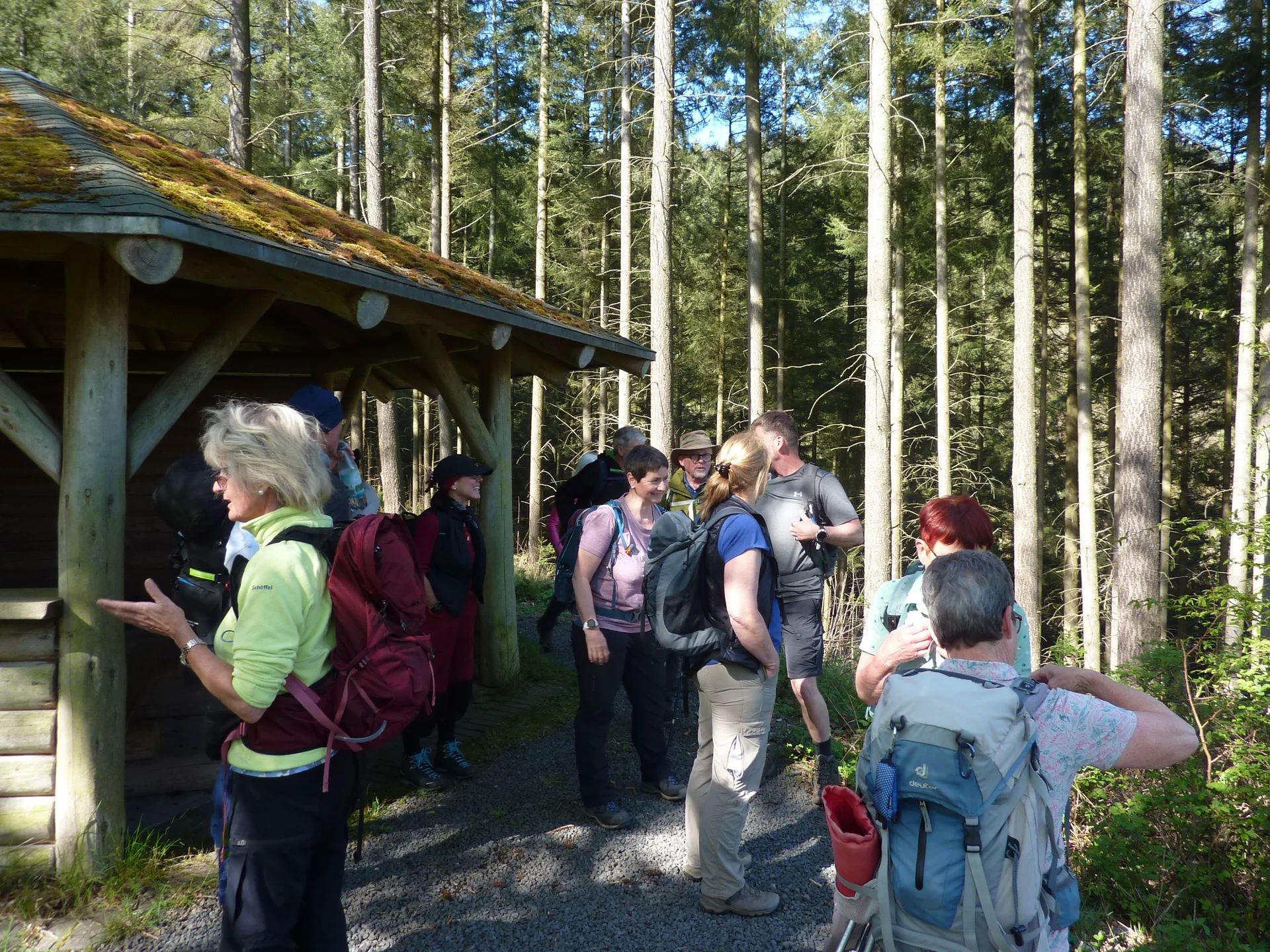Verschnaufpause an der Hütte | © DAV Koblenz