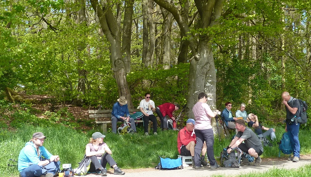 Mittagsrast am Scheidkopf | © DAV Koblenz