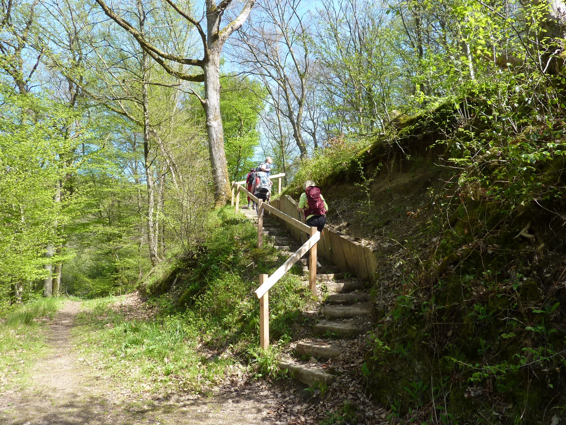 Auf zum Anstieg, schon wieder... | © DAV Koblenz