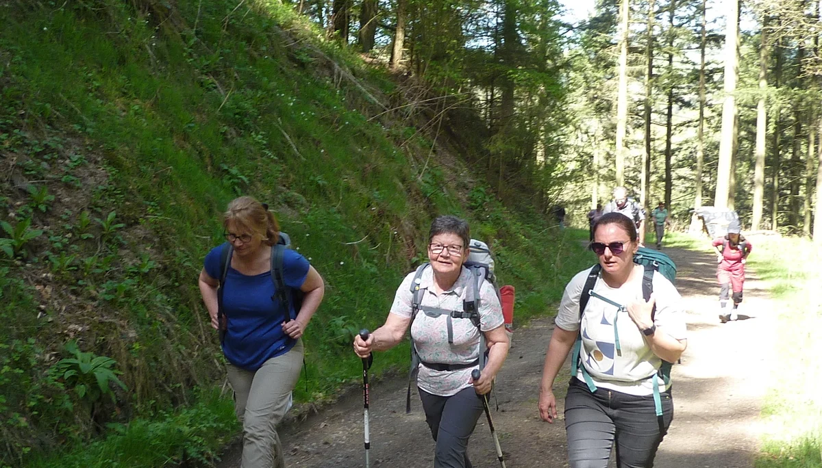 Gut unterwegs, das Trio | © DAV Koblenz