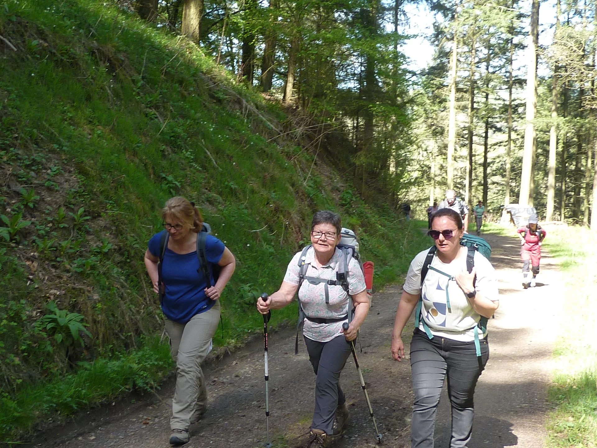 Gut unterwegs, das Trio | © DAV Koblenz