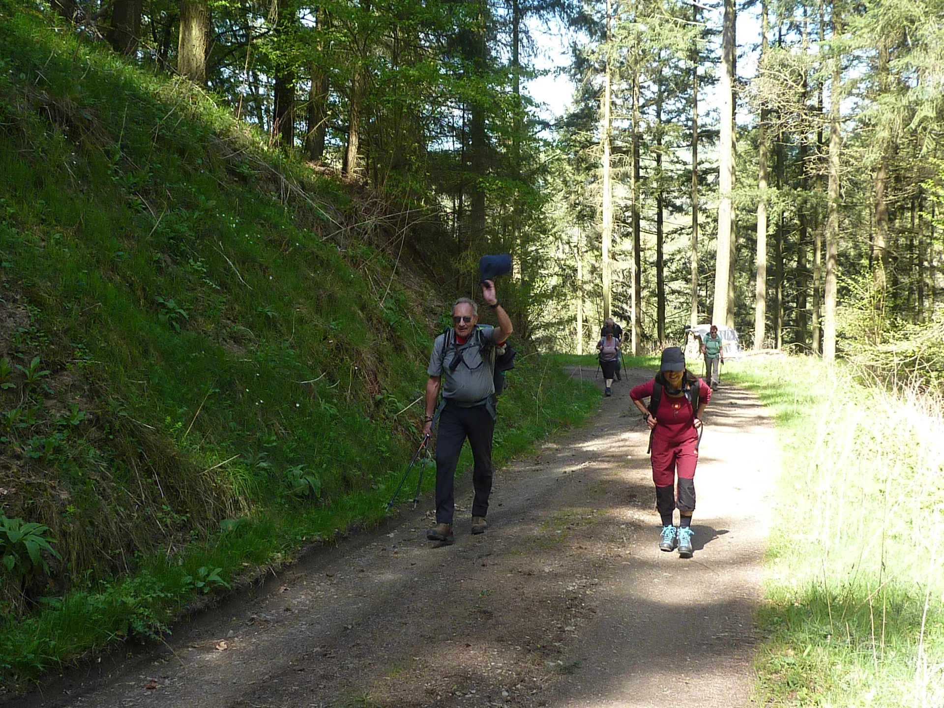 Zum Gruße und froh gelaunt | © DAV Koblenz