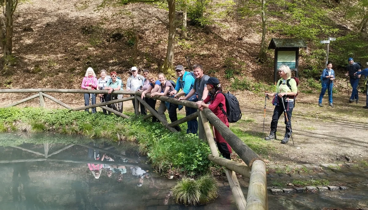 Stelldichein am Eiterbachweiher | © DAV Koblenz