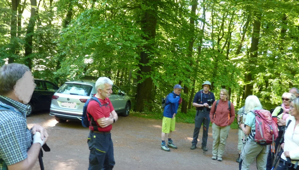 Treffen und Ansprache zum Wanderstart | © DAV Koblenz