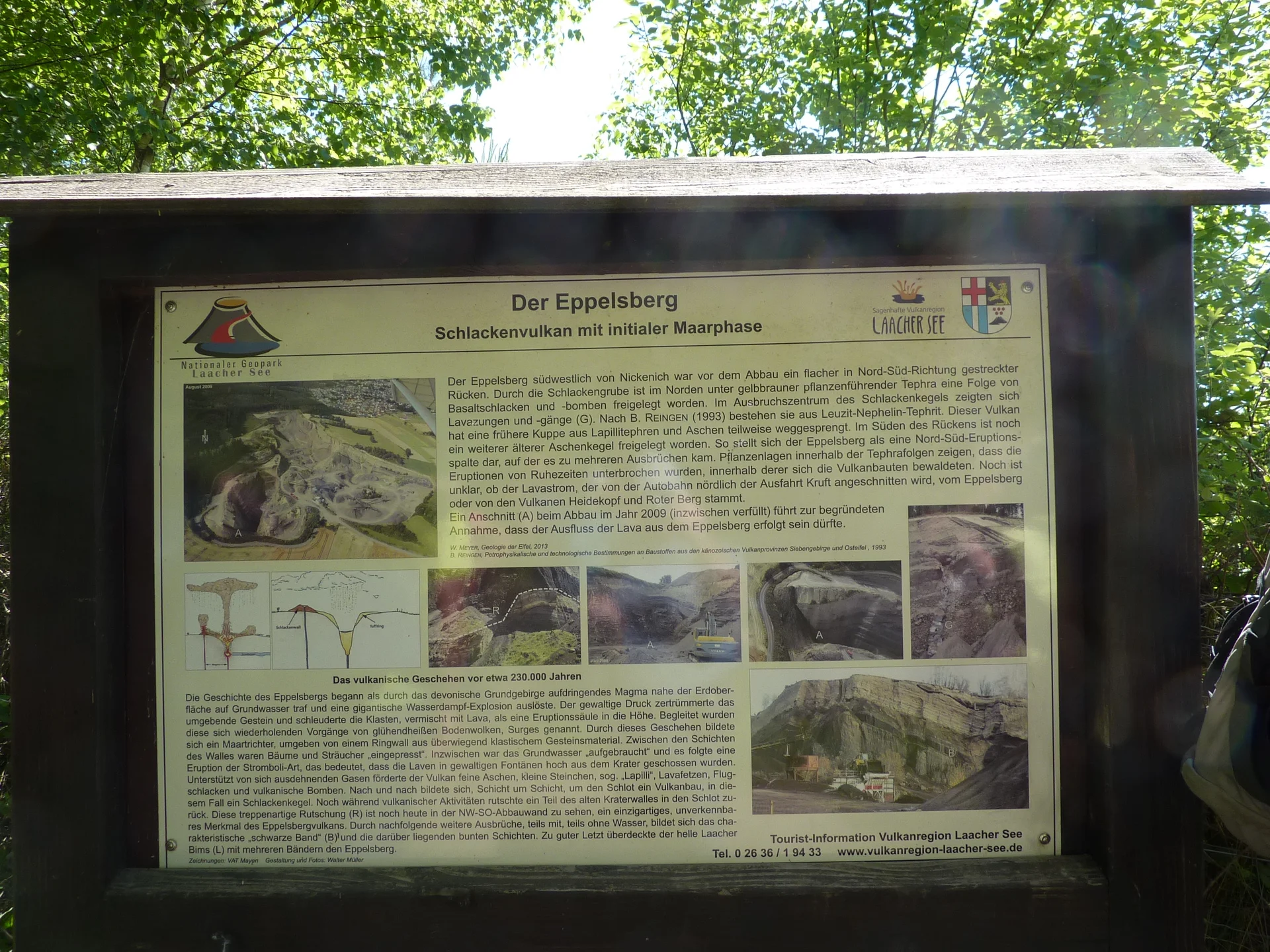 Hinweisschild | © DAV Koblenz