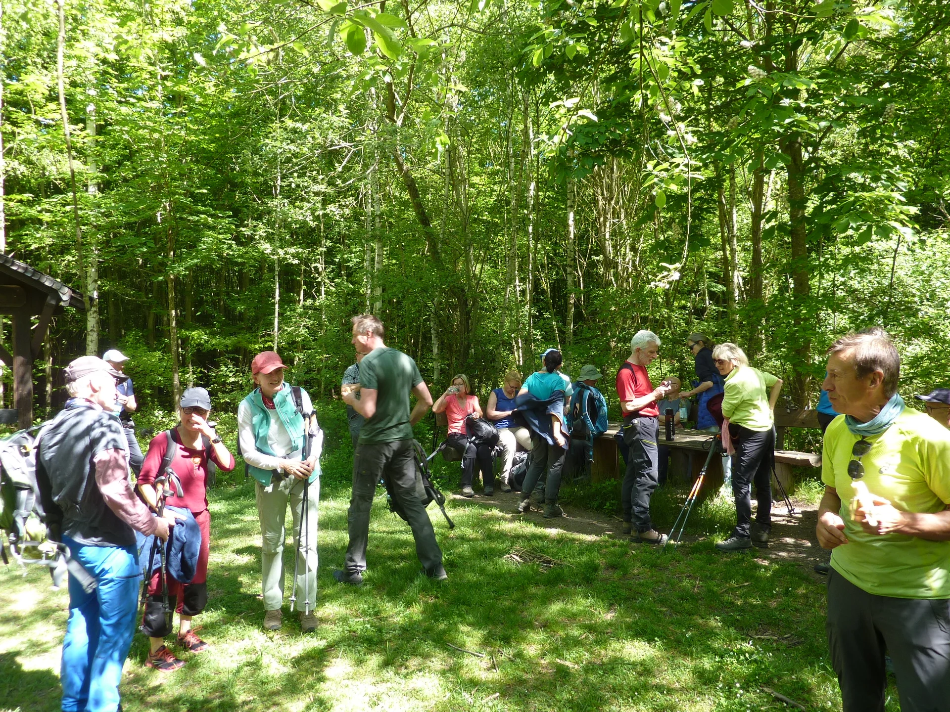 Pause im Grünen | © DAV Koblenz