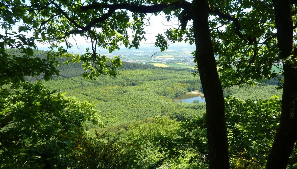 Blick auf Kruft und Krufter See | © DAV Koblenz