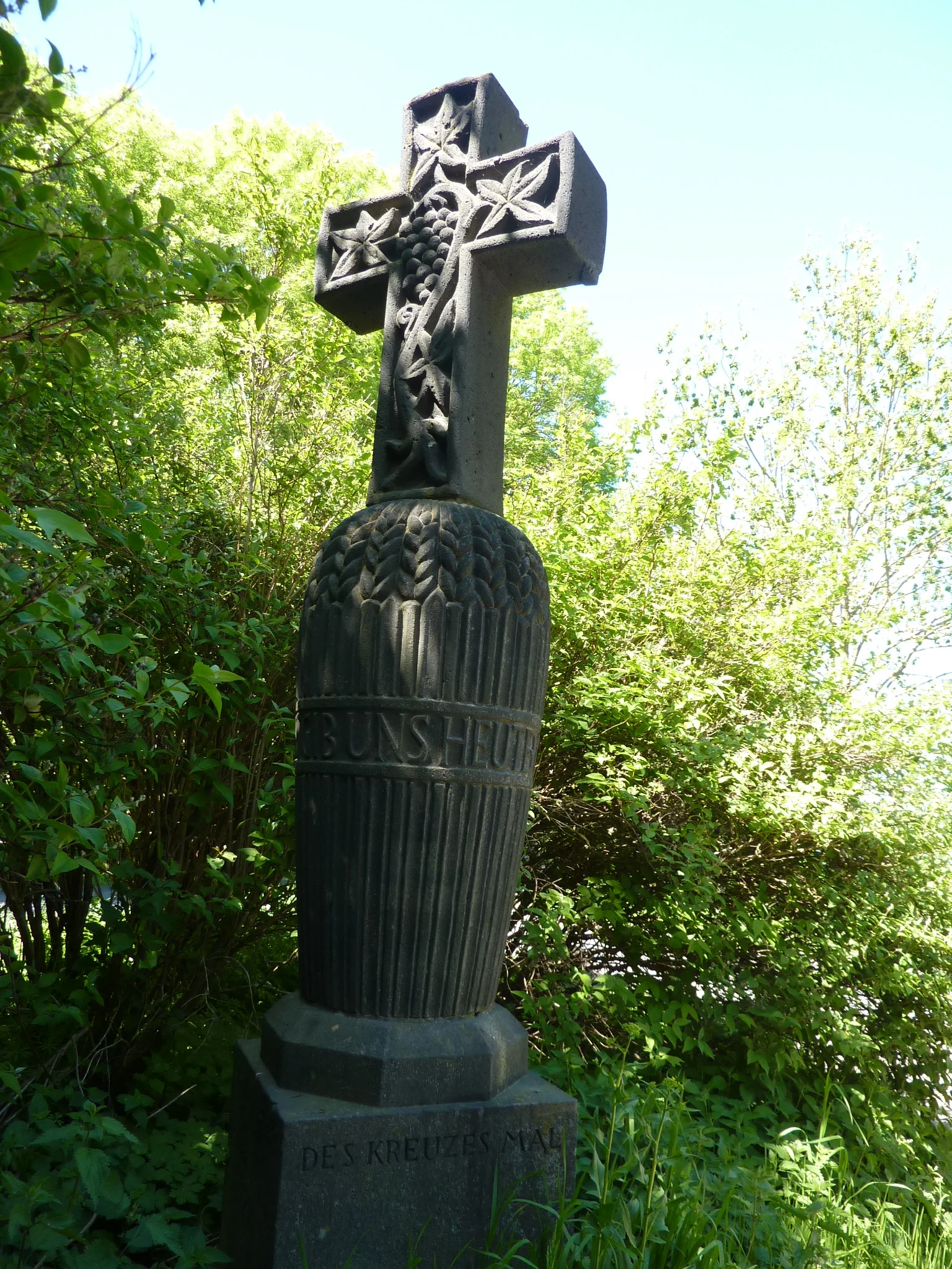 Erntekreuz am gleichnamigen Parkplatz | © DAV Koblenz