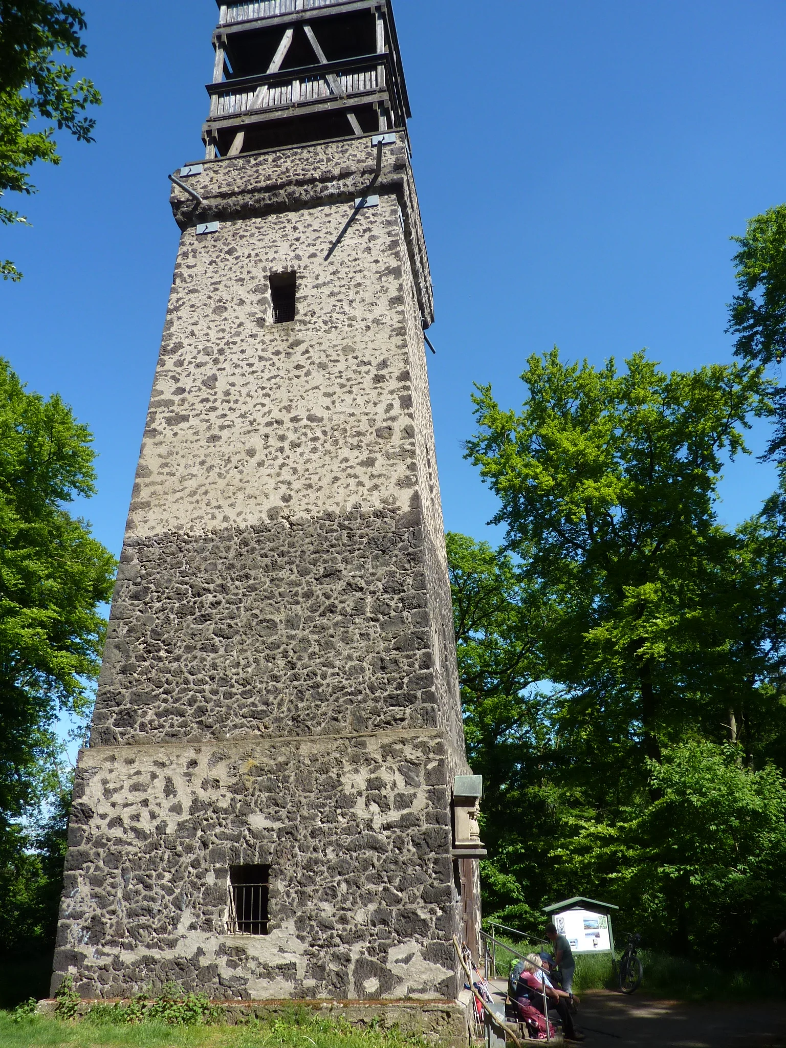 Imposanter Lydiaturm - eine Frage des Blickwinkels | © DAV Koblenz