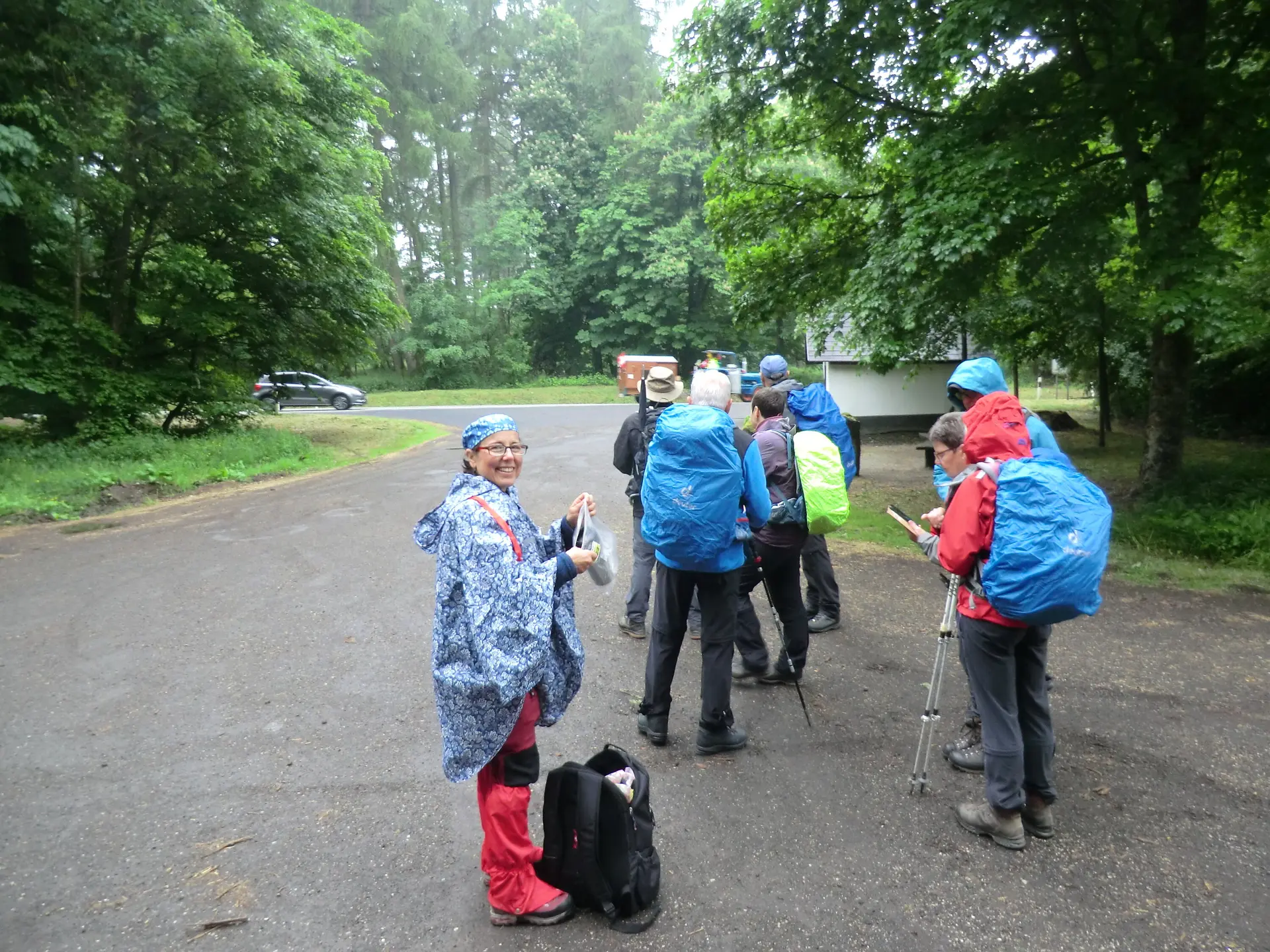 Treffen zum Wanderstart | © DAV Koblenz