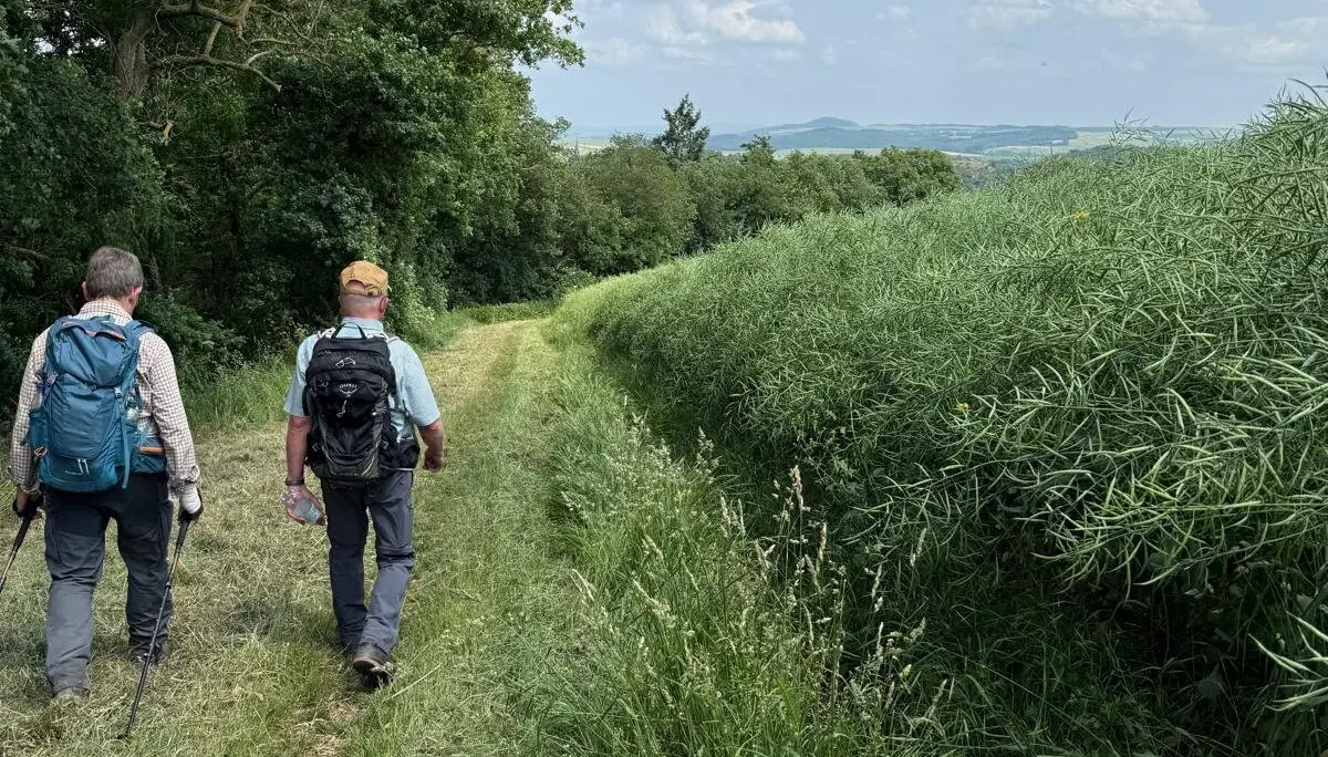 Zwei fast im Gleichschritt | © DAV Koblenz