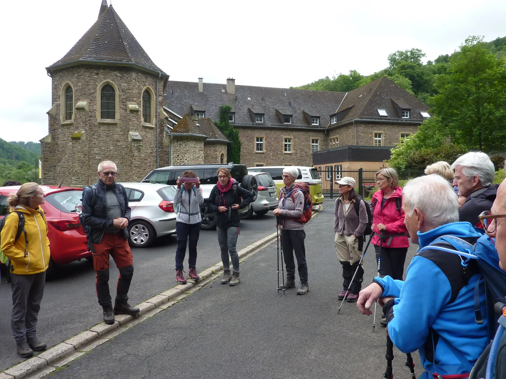 Treffen zum Wanderstart | © DAV Koblenz