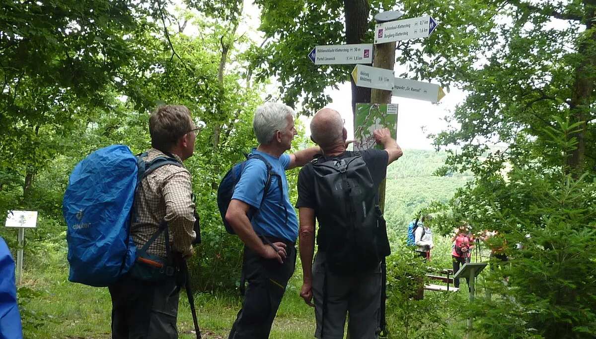 Wo gehts lang? | © DAV Koblenz