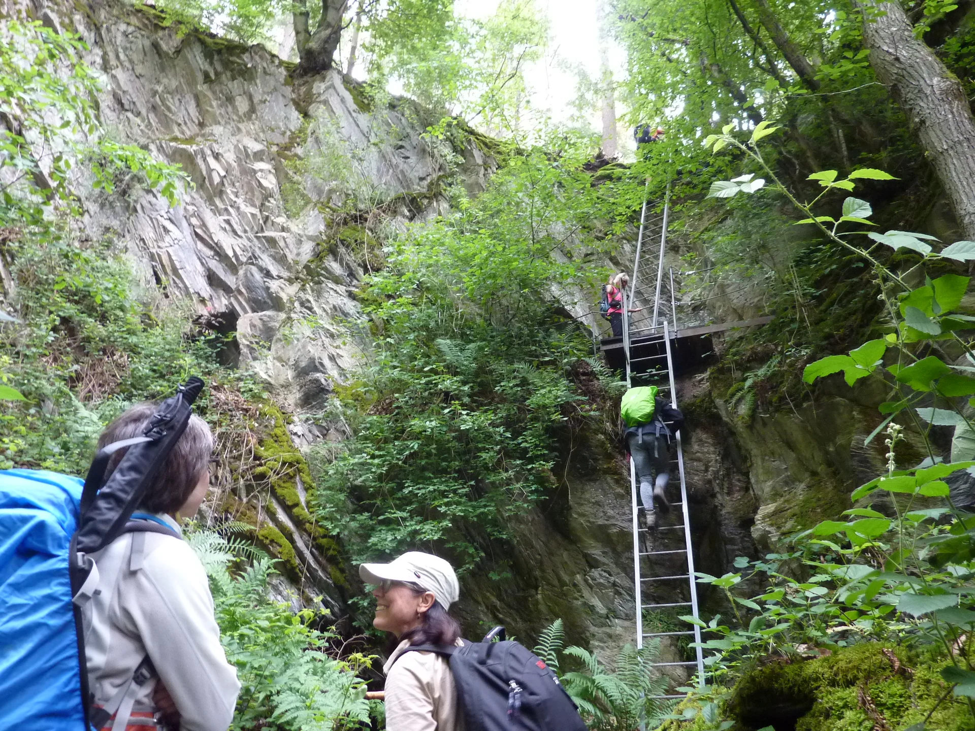 Klettersteig Höhenschlucht | © DAV Koblenz