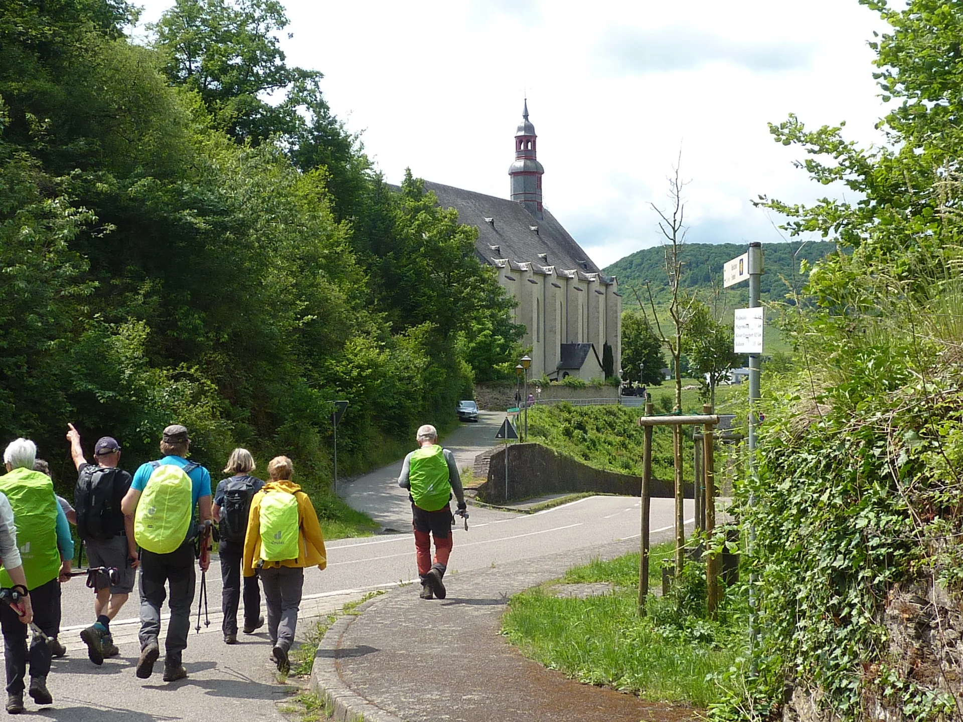 Ortseingang Beilstein, Klosterkirche | © DAV Koblenz
